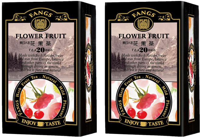 FANGS 方氏 夢幻人生花果茶, 2g, 20包, 2盒