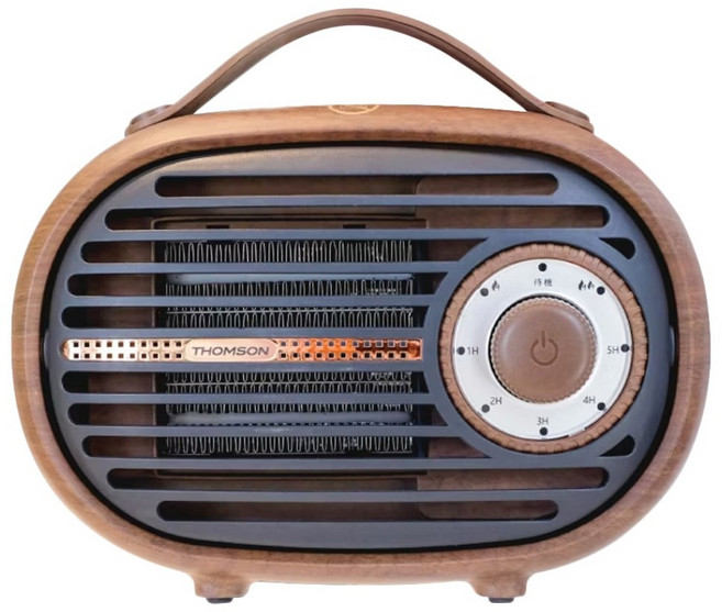 THOMSON 湯姆盛 手提定時陶瓷電暖器 21.5 x 12 x 18.7cm 735g, TM-SAW23F