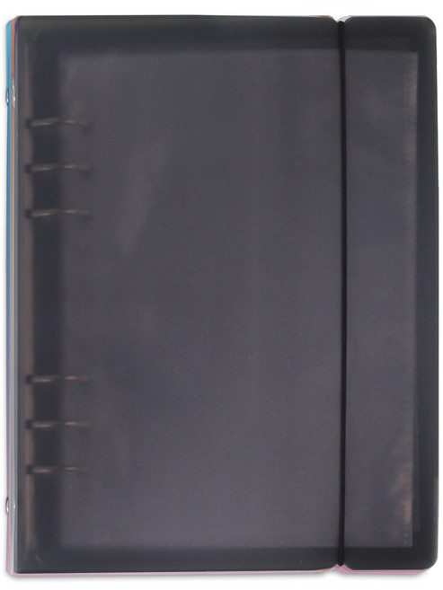 워너디스 6공 스티커 바인더 A5 + 양면 속지 40p 세트, 블랙, 1세트