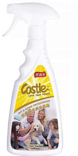 Castle 家適多 寵居實感消臭噴霧, 500ml, 1瓶
