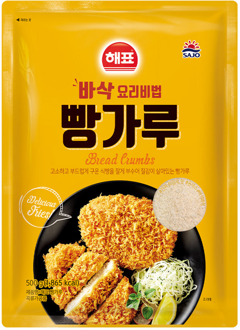 해표 빵가루, 500g, 1개