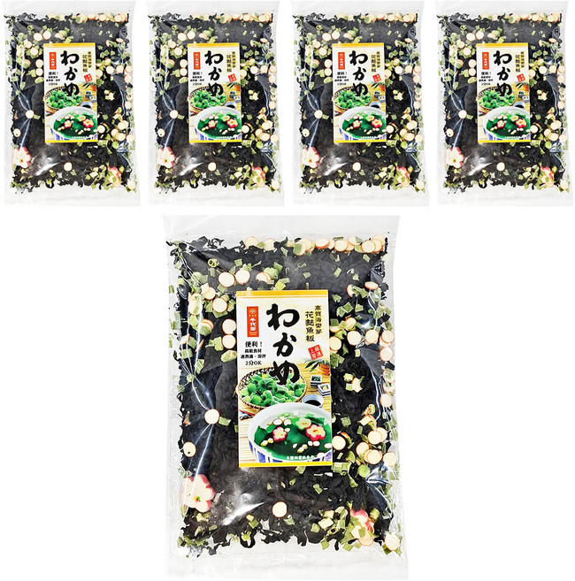 千代田 花麩魚板海帶芽, 80g, 5包
