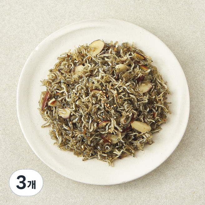 아몬드멸치볶음, 250g, 3개