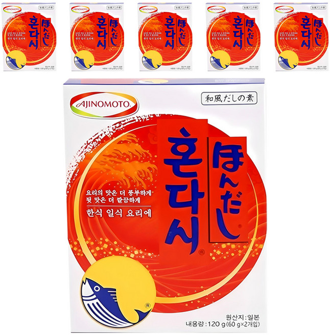 AJINOMOTO 味之素 鰹魚粉, 120g, 6袋