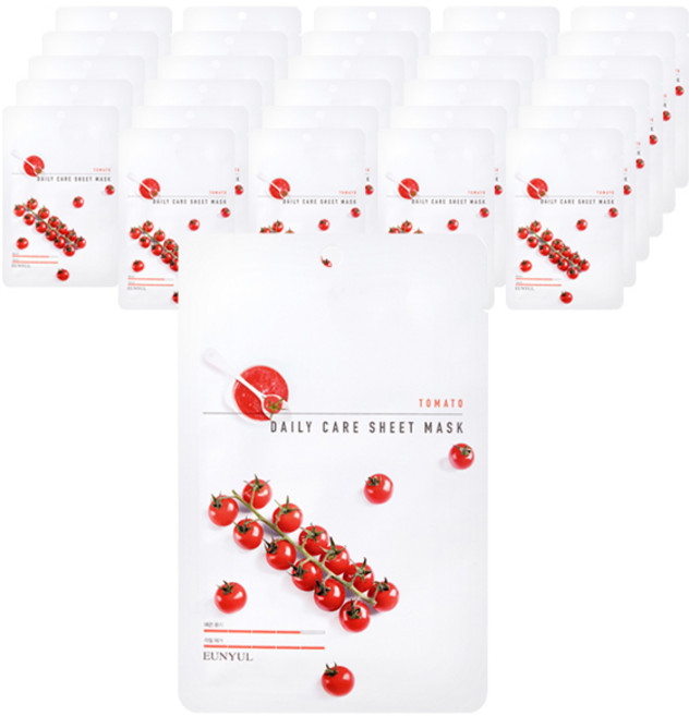은율 토마토 데일리 케어 시트 마스크, 1개입, 30개