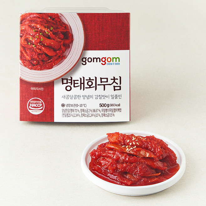 곰곰 명태회무침, 500g, 1개