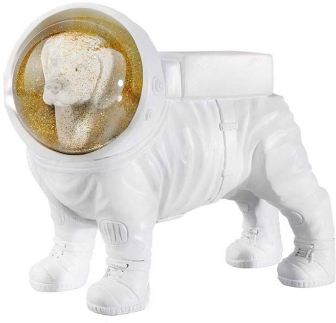 DONKEY 狗狗雪花球 太空人造型