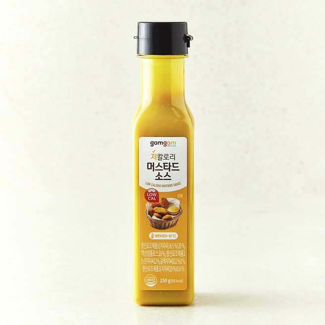 곰곰 저칼로리 머스타드 소스, 250g, 1개