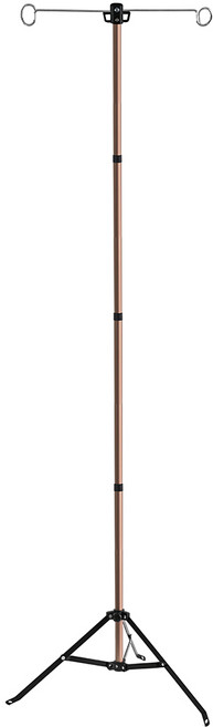 코멧 아웃도어 캠핑 4단 접이식 랜턴 스탠드, 1개, 골드