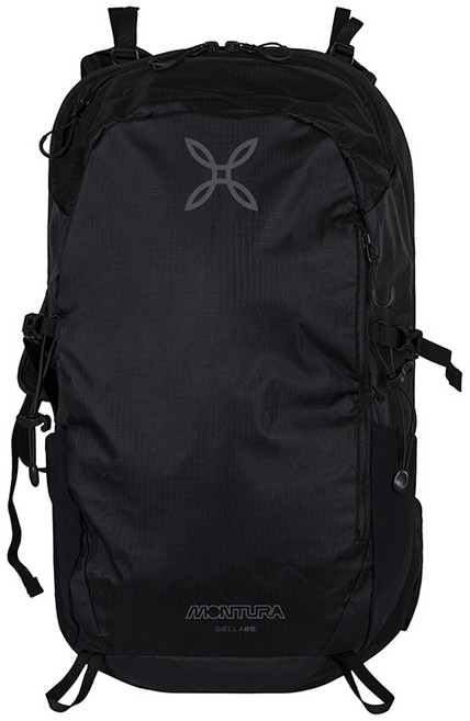 MONTURA Sierra 登山背包 25L 附防水套, 黑色