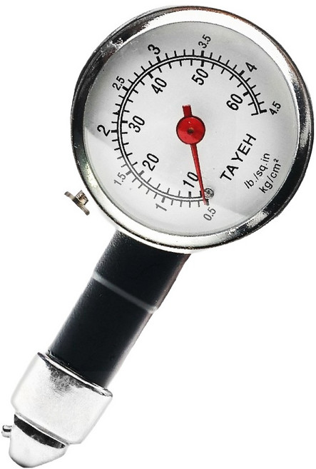 大業流通 全新一代升級款 金屬胎壓錶, 黑色, 1個