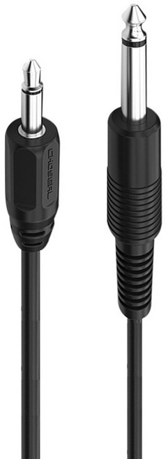 CHOseal 秋葉原 3.5mm轉6.35mm公對公高保真音源傳輸線 2m, Q385, 1條