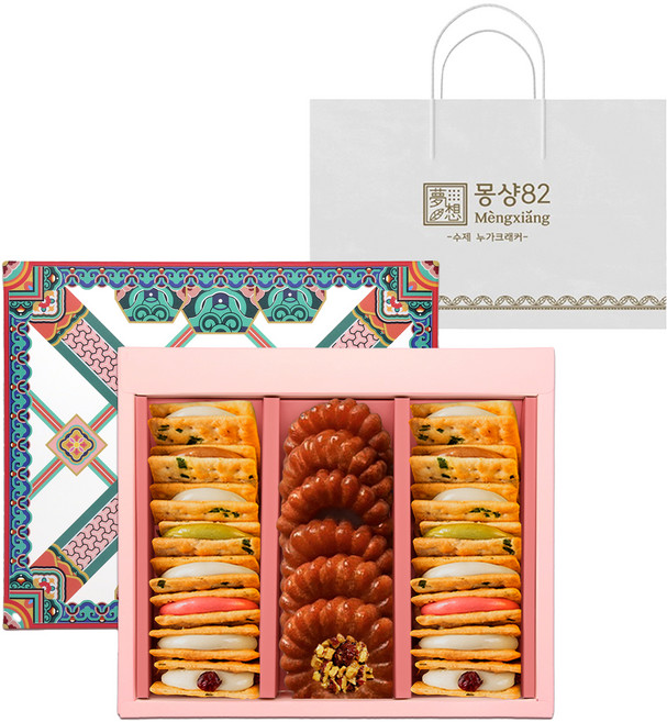 Mengxiang82 夢想 甜點圖書館 Together C 禮盒組+提袋, 2個, 596g