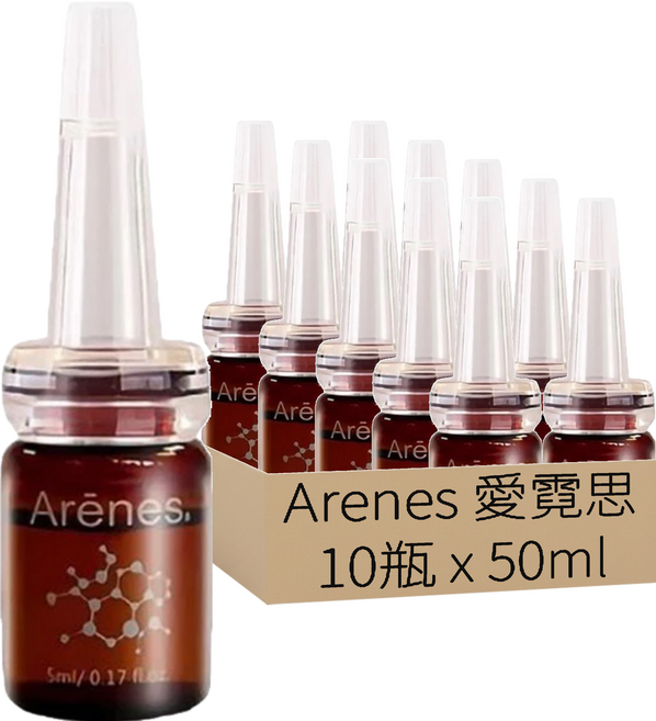 Arenes 愛霓思 Anti-Wrinkle Multi Peptide Ampoules 多胜肽微微整安瓶 10瓶, 50ml, 1組