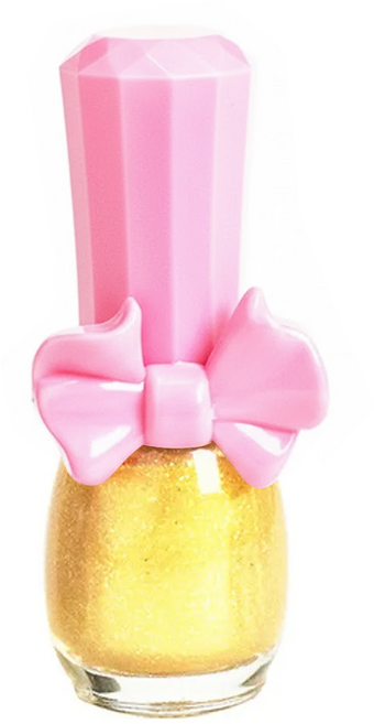 i'm pinky 兒童可撕安全無毒指甲油, 閃耀金, 1瓶