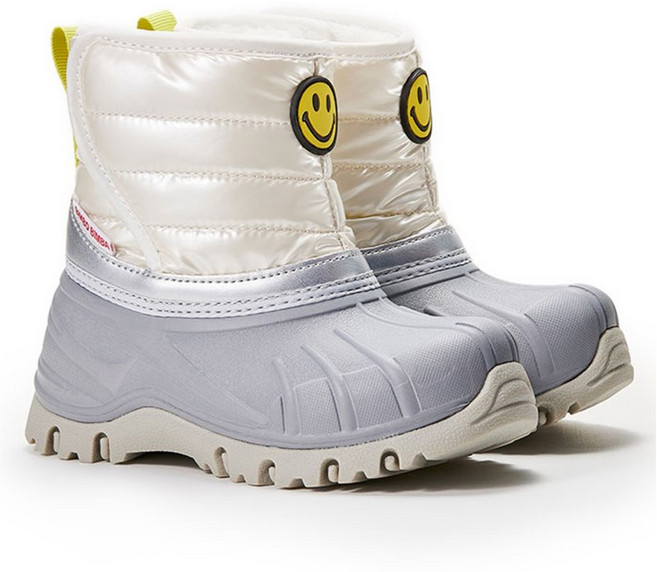 빔보빔바 아동용 스마일 패치 숏패딩 부츠
