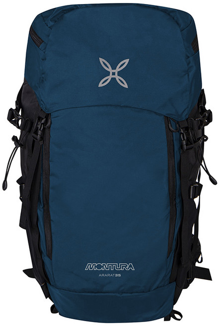 MONTURA Ararat 登山背包 35L, 藍色 + 黑色