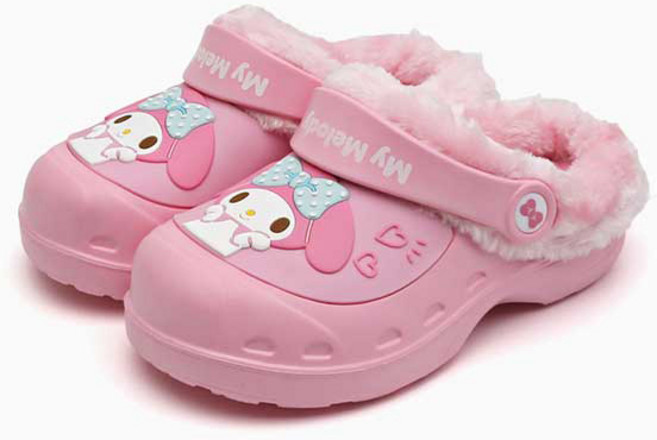 Sanrio 三麗鷗 兒童款美樂蒂Lora保暖涼鞋