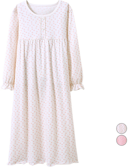 키즈데이 여아용 공주의 하루 원피스 잠옷