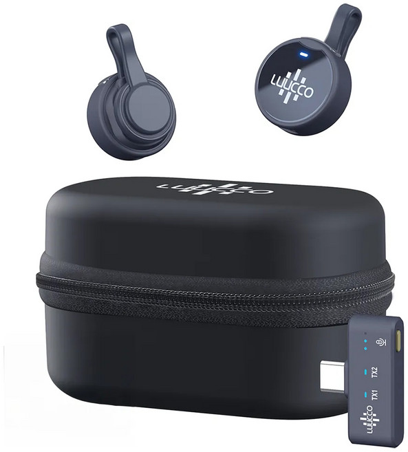 LUUCCO 一對二無線磁吸麥克風 Type-C版, Airwave K2(C), 1個