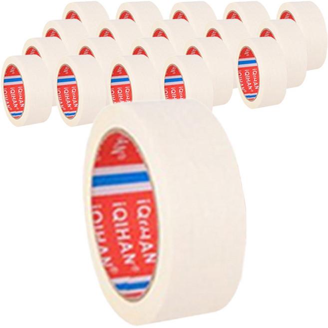 iQIHAN 다다 마스킹테이프 40 mm x 20 m, 20개