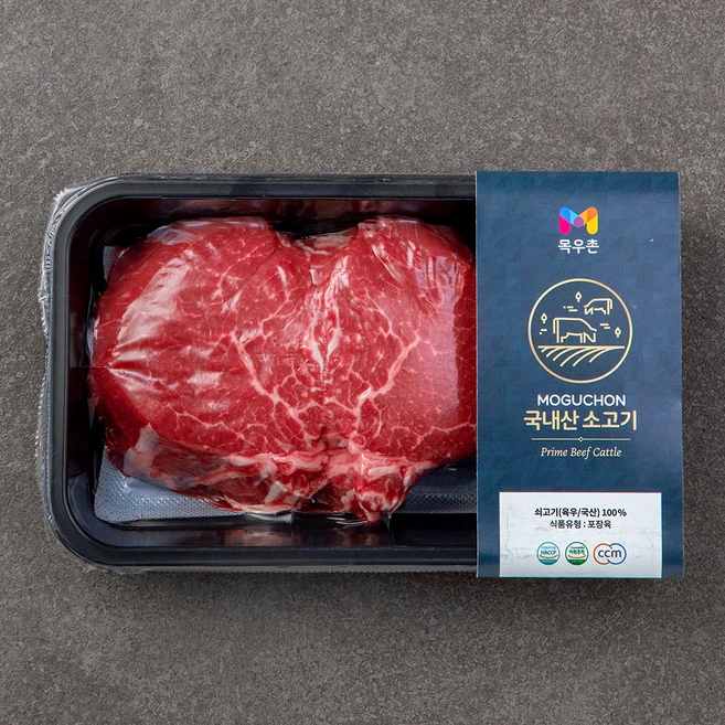 목우촌 국내산 소고기 안심 (냉장), 300g, 1개 - 쿠팡