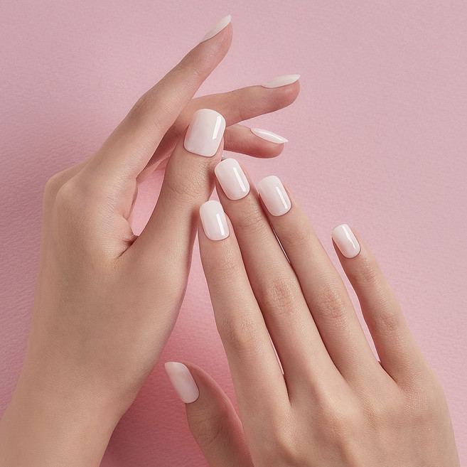 데싱디바 매직프레스 네일팁 세트, 마시멜로우, 1개