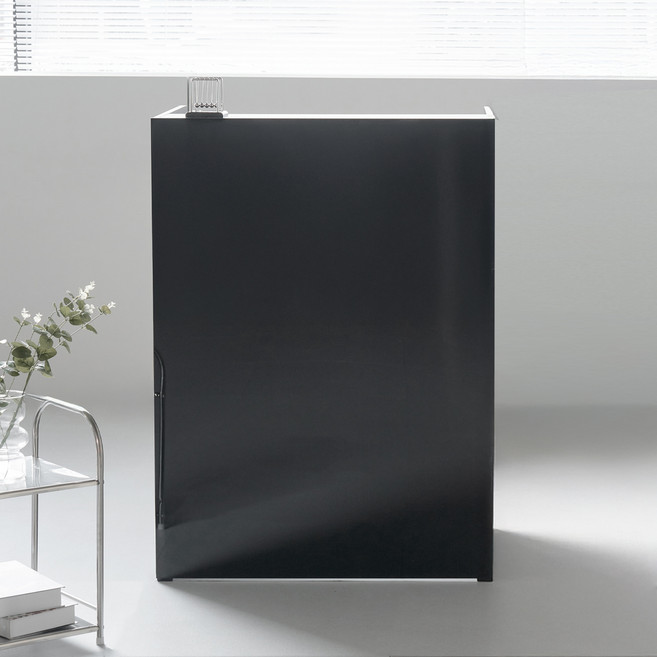 도모디자인 클레아 카운터 안내데스크 기본형 800 방문설치, 블랙