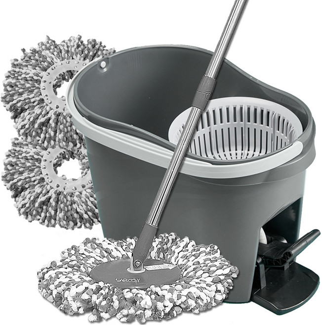 예밀 페달 통돌이 회전 걸레 프리미엄형 세트, 1세트