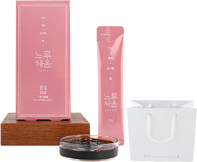 혜윰 느루혜윰 건강식품 + 쇼핑백, 15g, 14개