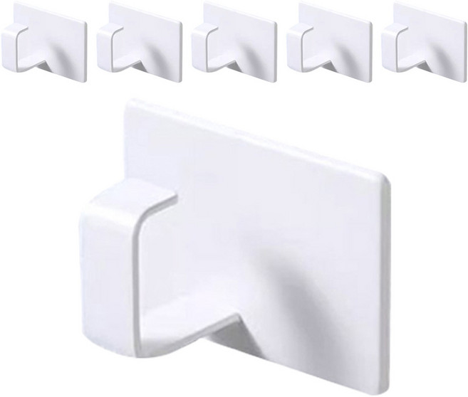모나코올리브 냉장고세탁기 착붙 자석 후크, 화이트, 6개