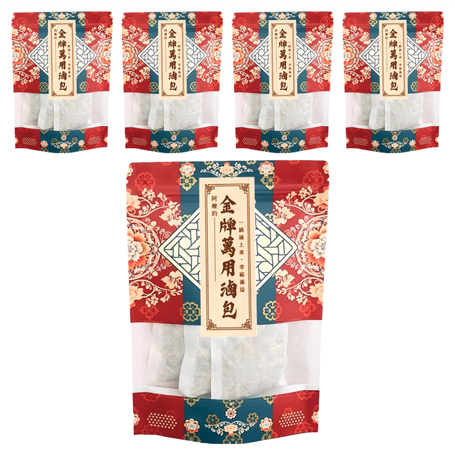 阿嬤的金牌萬用滷包, 5個, 45g