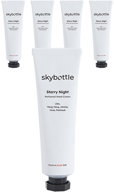 스카이보틀 스태리나이트 퍼퓸 핸드크림 스태리나이트, 50ml, 5개