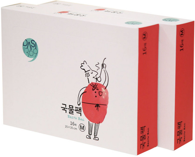 다시1369 국물팩, 16개입, 2세트, 중(M)