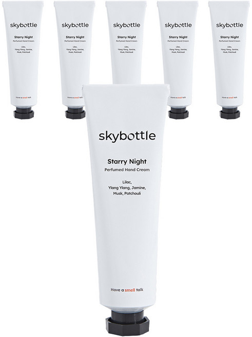 스카이보틀 스태리나이트 퍼퓸 핸드크림 스태리나이트, 50ml, 6개