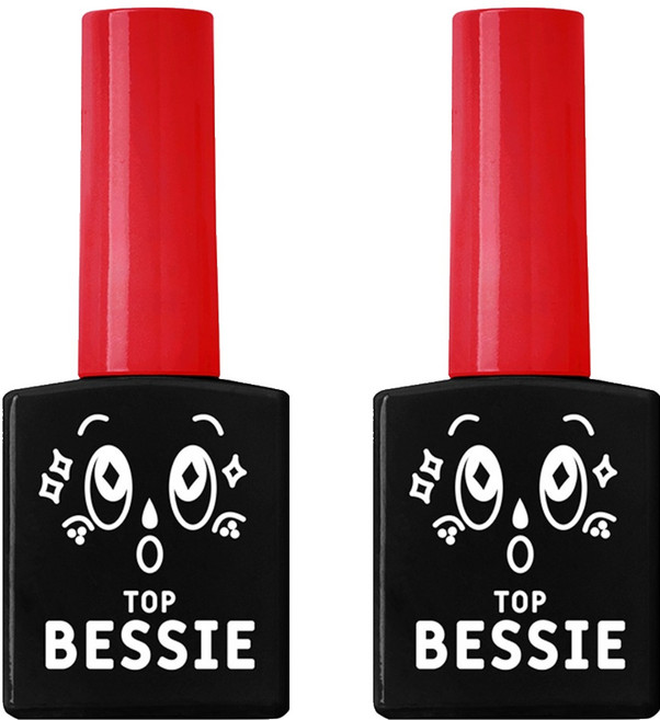 BESSIE 탑 젤, 2개, 11ml