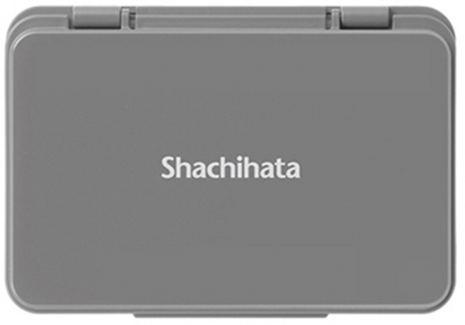 Shachihata 寫吉達 小油性印台, 咖啡色, 1個