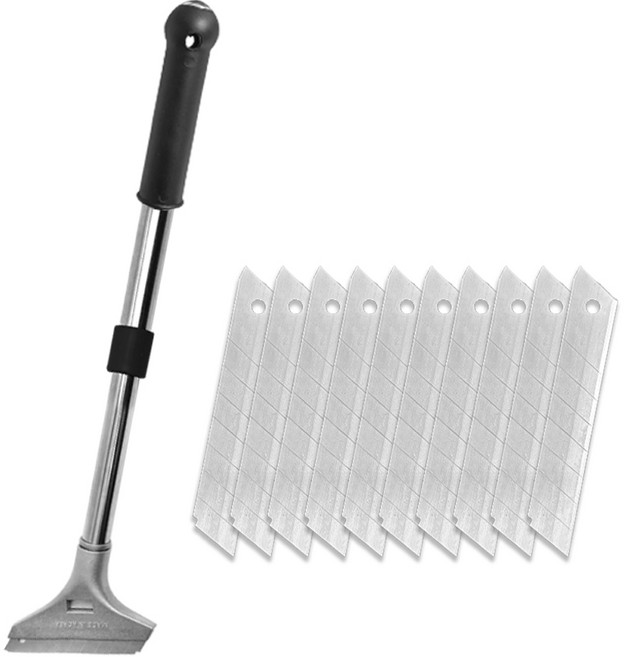 월드크린 해피손 스크래퍼 2단 랜덤발송 + 칼날 10p, 1세트