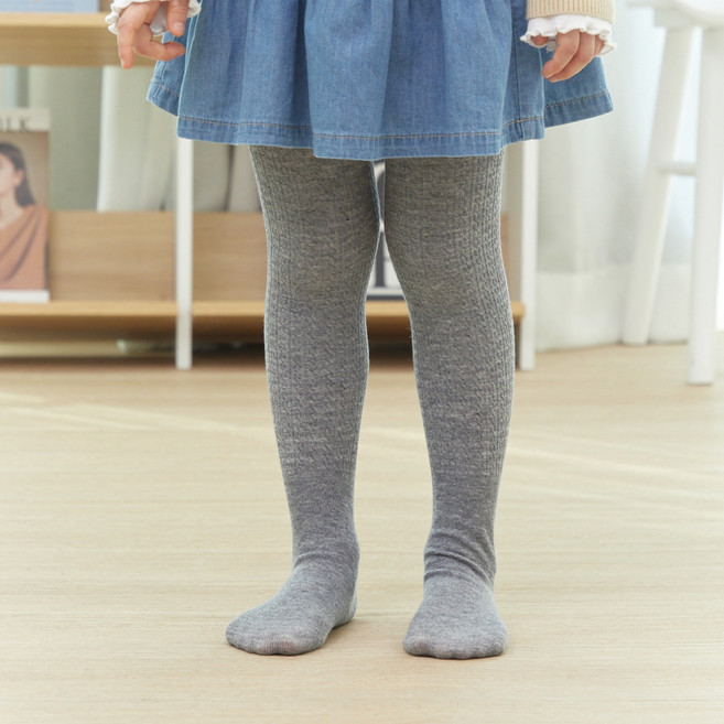 BASE ALPHA ESSENTIALS 兒童基本款防滑刷毛褲襪