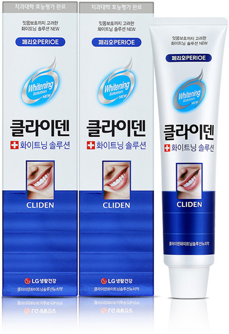 클라이덴 페리오 오리지널 치약, 120g, 2개