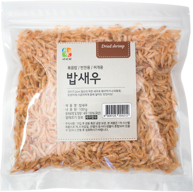 이미지 밥새우, 100g, 1개
