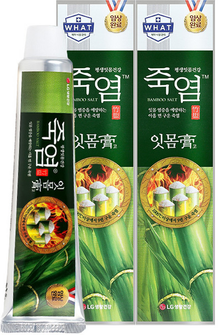 죽염 잇몸고 치약, 140g, 2개