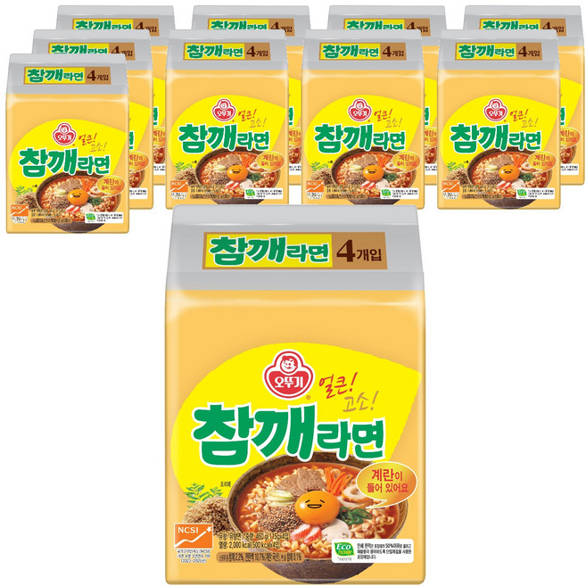 오뚜기 참깨라면, 40개
