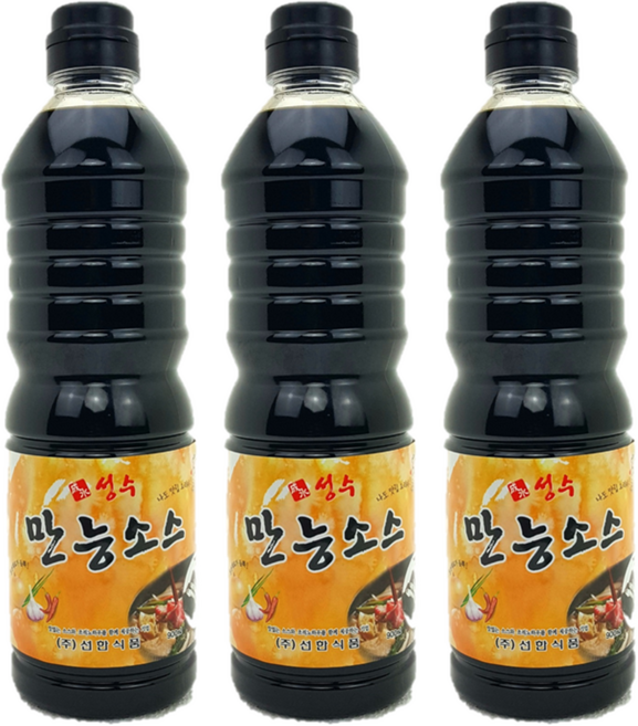 성수 만능 소스, 900ml, 3개