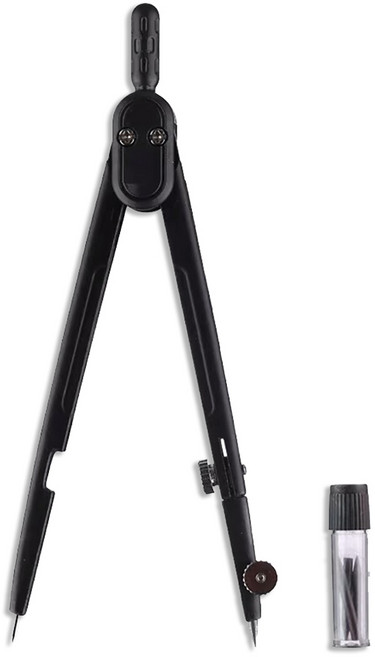 세븐집 클래식 금속 블랙 컴파스, 1개