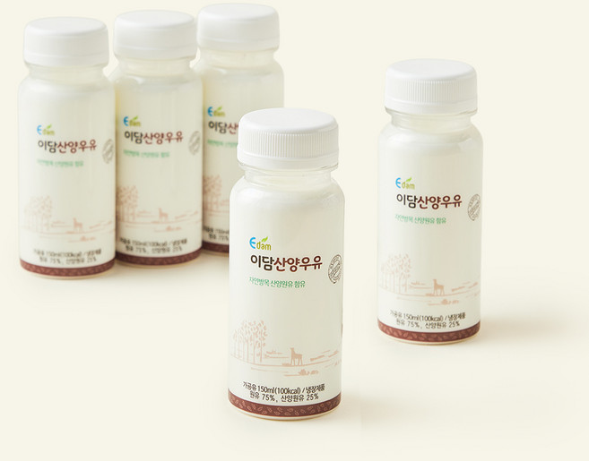 이담 산양우유, 150ml, 5개