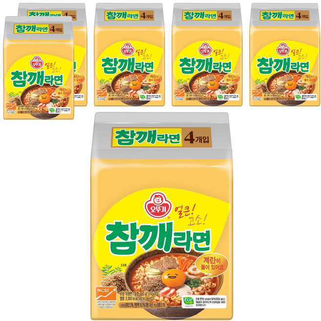 오뚜기 참깨라면, 24개