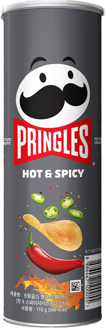 프링글스 매운맛, 110g, 1개