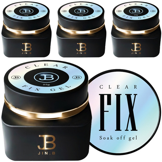 진비 티아라 클리어 픽스 젤, 4개