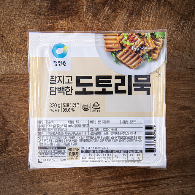 청정원 도토리묵, 320g, 1개입, 1개